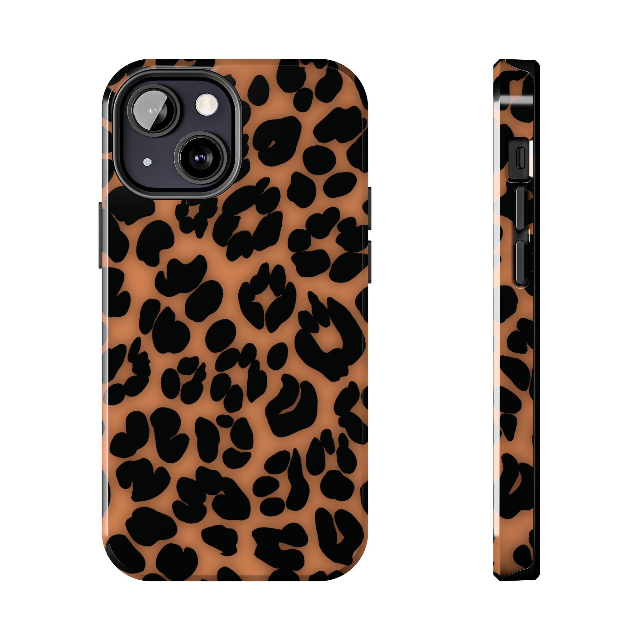 Amber Leopard Animal Print iPhone Case