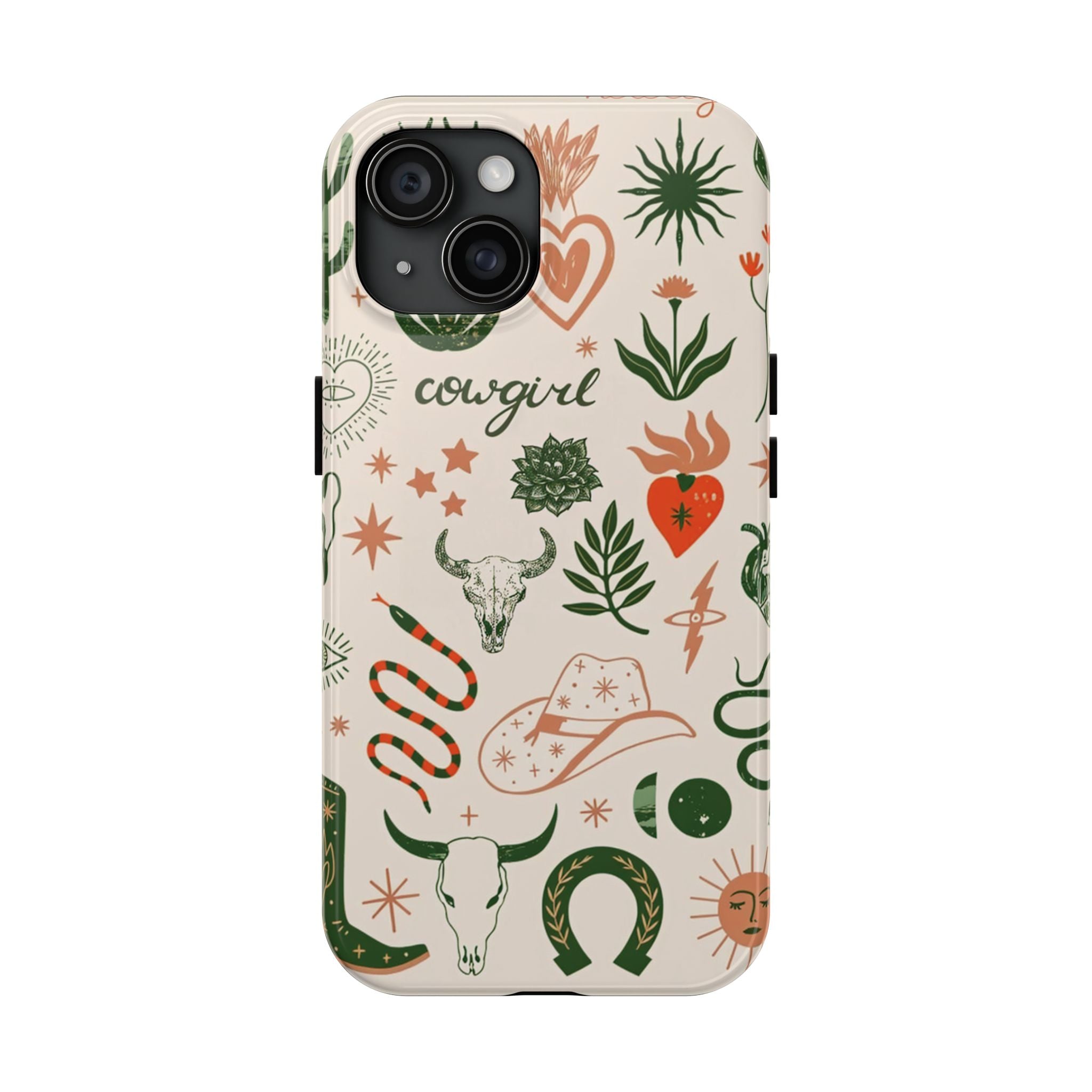 Cowgirl Canyon Western iPhone Case