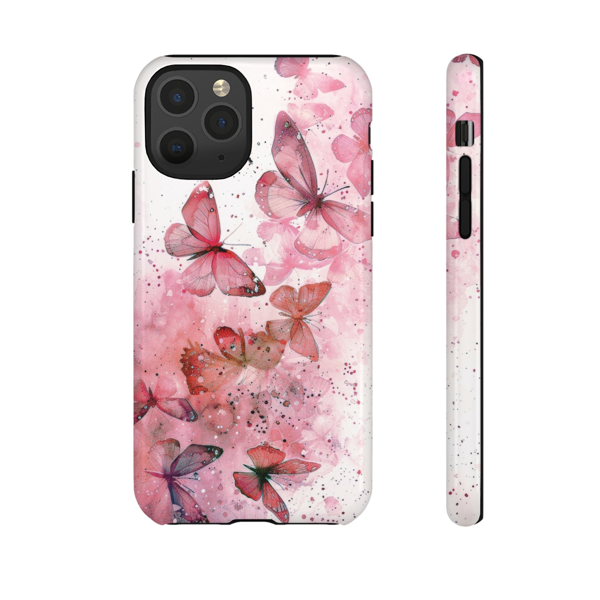 Coque iPhone Free Spirit | Papillon aquarelle