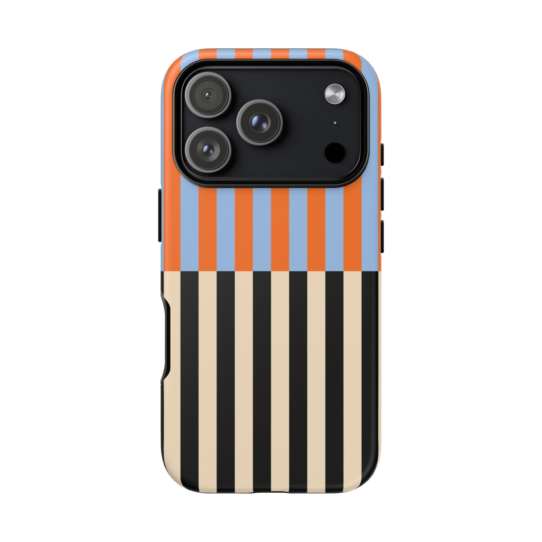 Colorblock Stripe iPhone Case