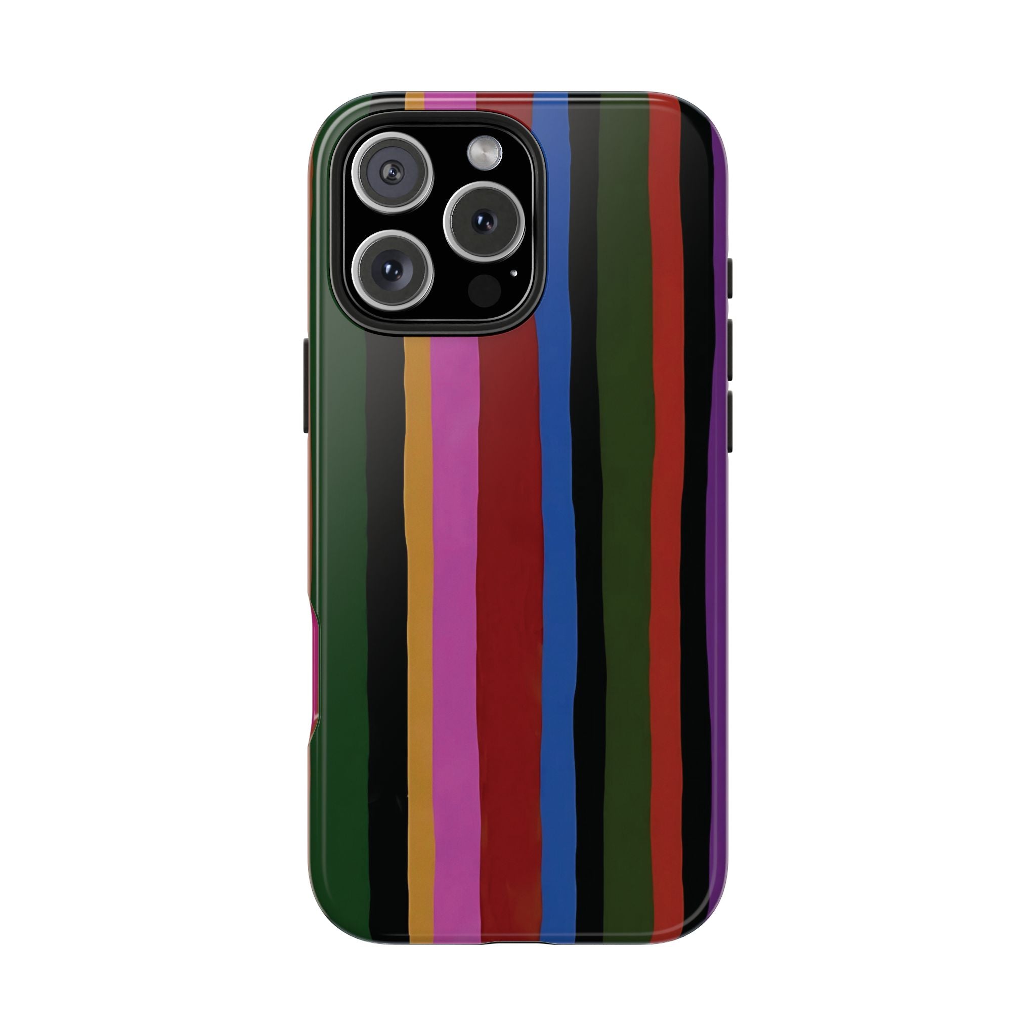 Painted Stripes iPhone Case