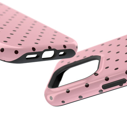 Dots | Pink Retro Dot iPhone Case