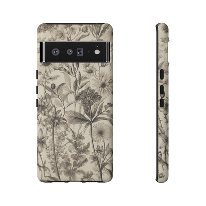 Vintage Wildflowers | Neutral Floral Case