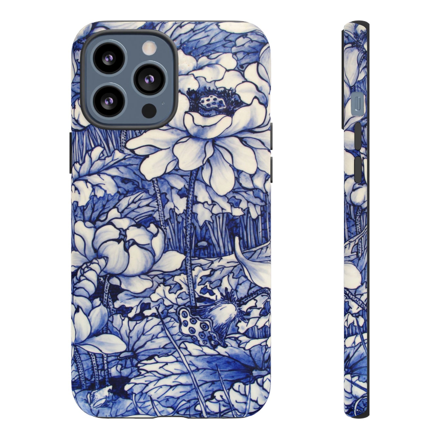 Delft Blue | Dutch Pottery Floral Print Case