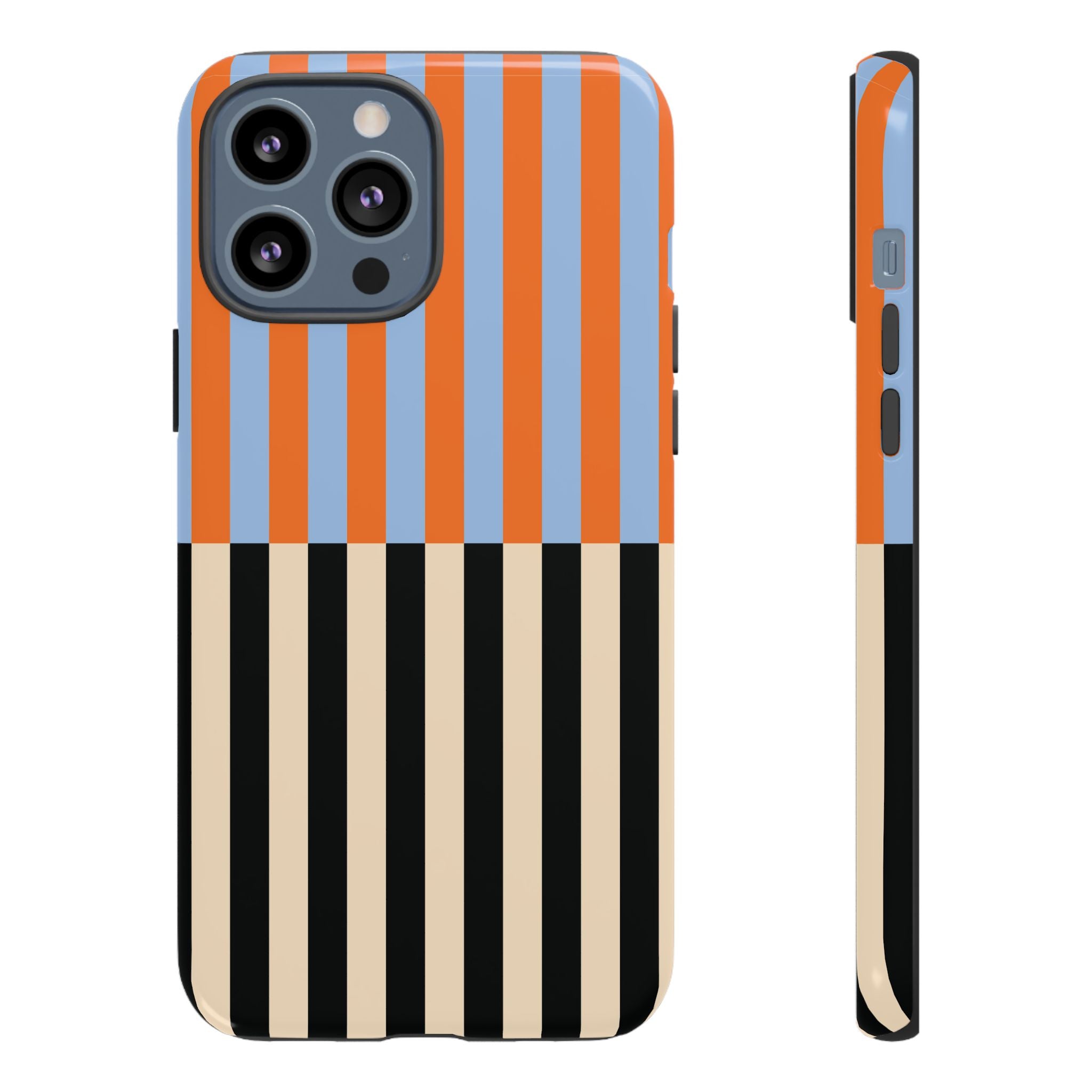 Colorblock Stripe iPhone Case