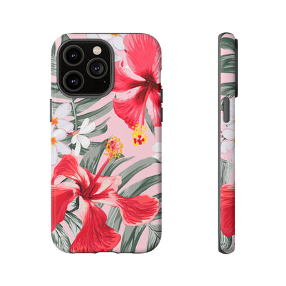 Pua | Pink Hibiscus Floral Case