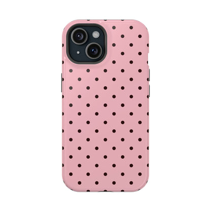 Dots | Pink Retro Dot iPhone Case