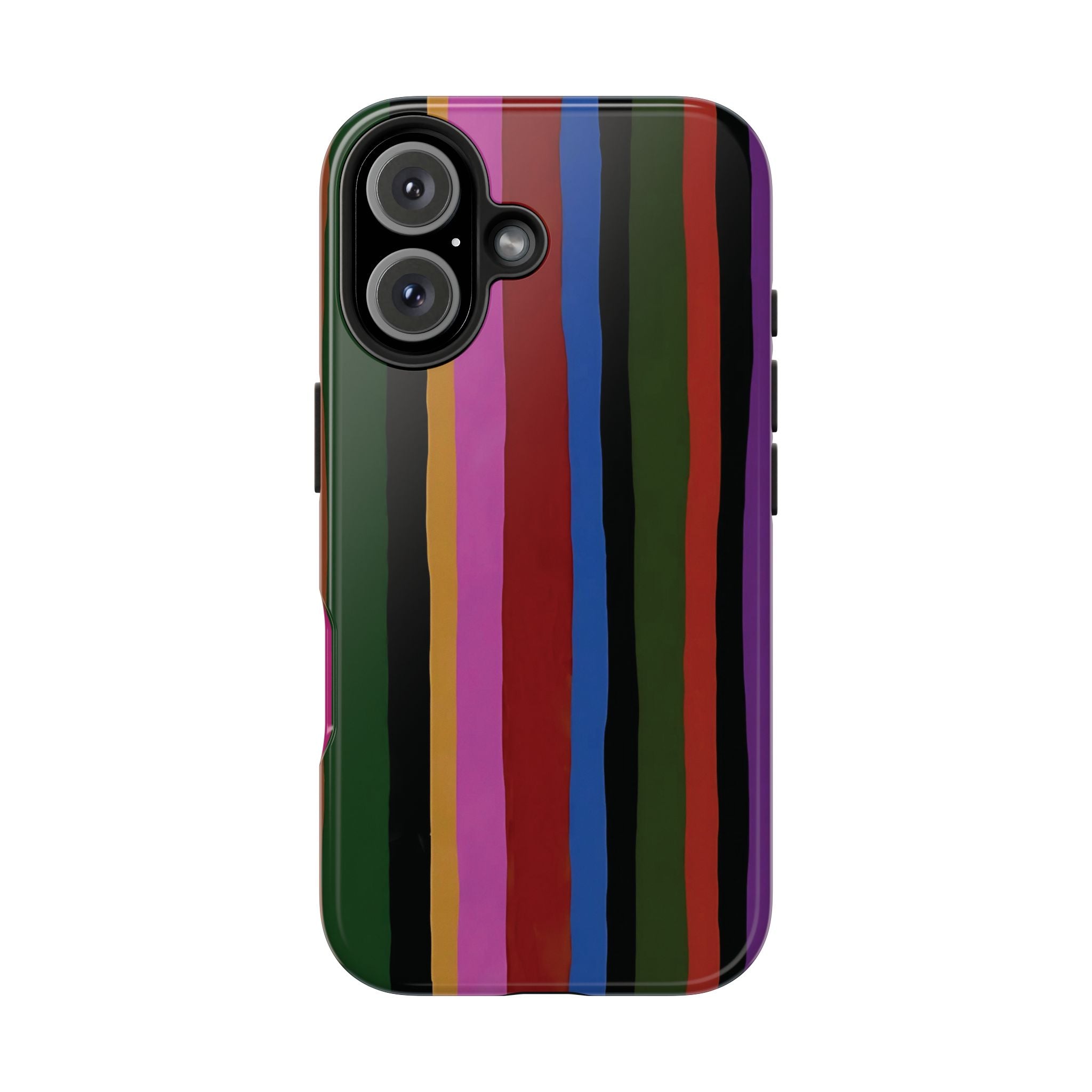 Painted Stripes iPhone Case
