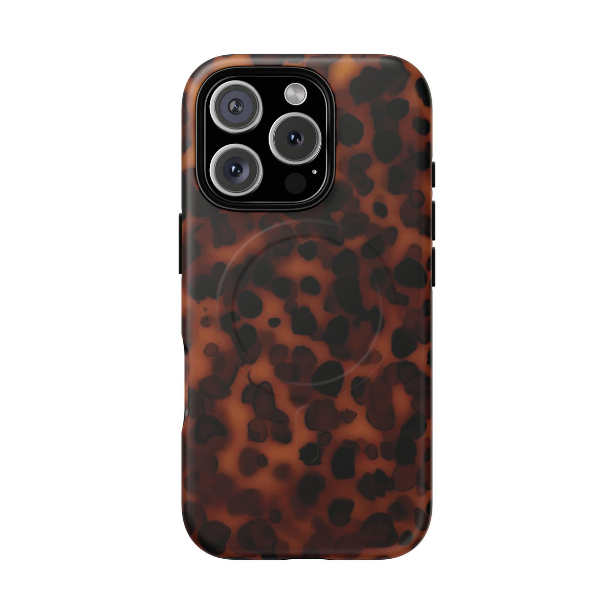 Shell Game | Dark Tortoiseshell Print MagSafe Case