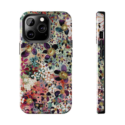 Coque iPhone à motif floral | Bombe de fleurs