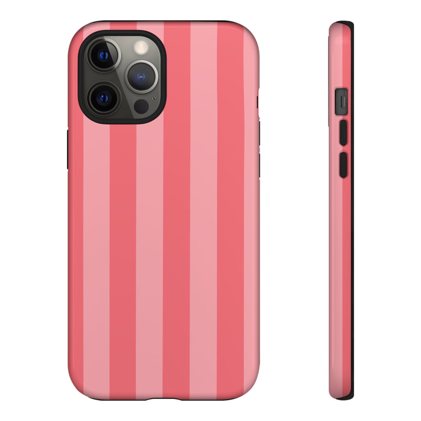 Summer in the Hamptons | Pink Striped iPhone Case