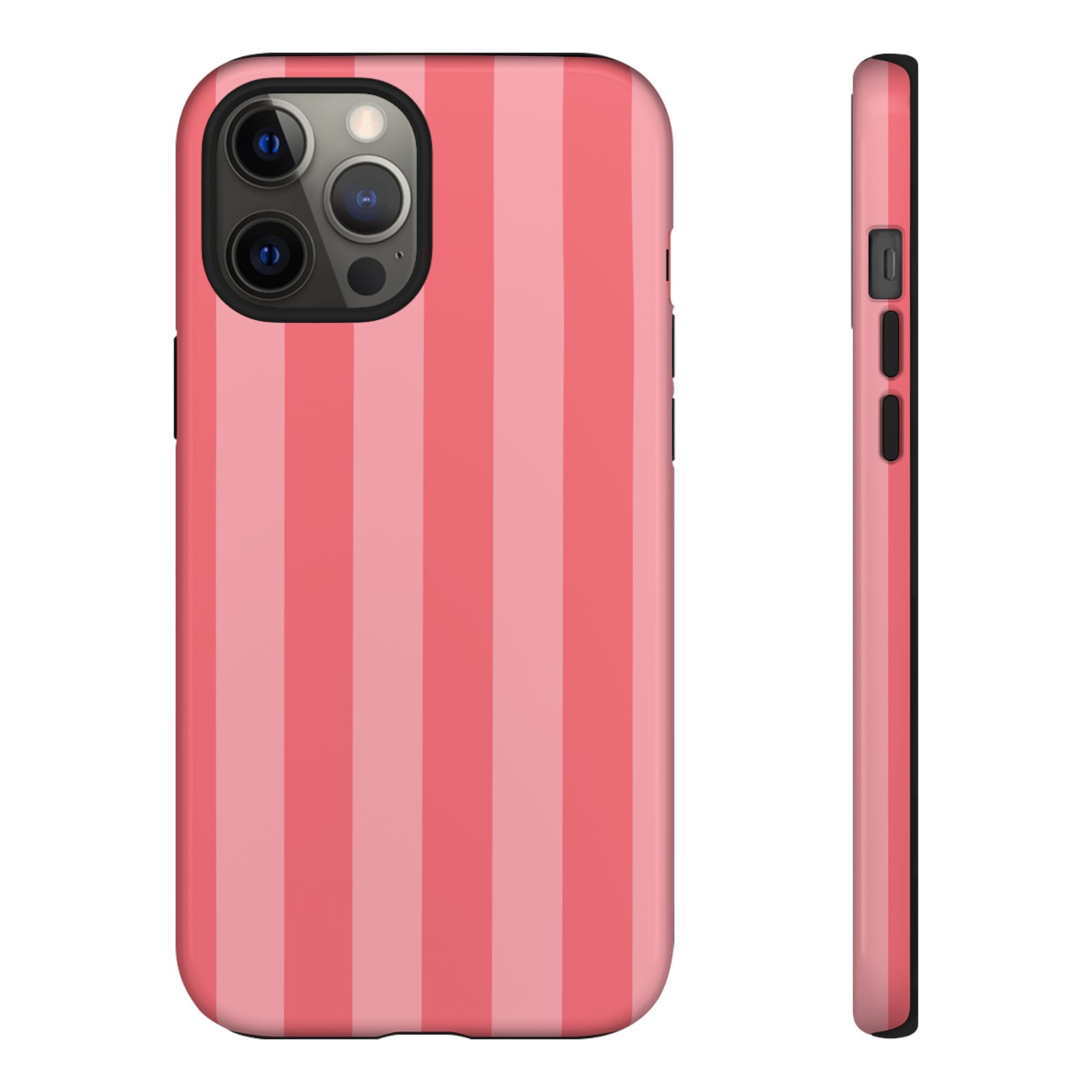 Summer in the Hamptons Pink Striped iPhone Case