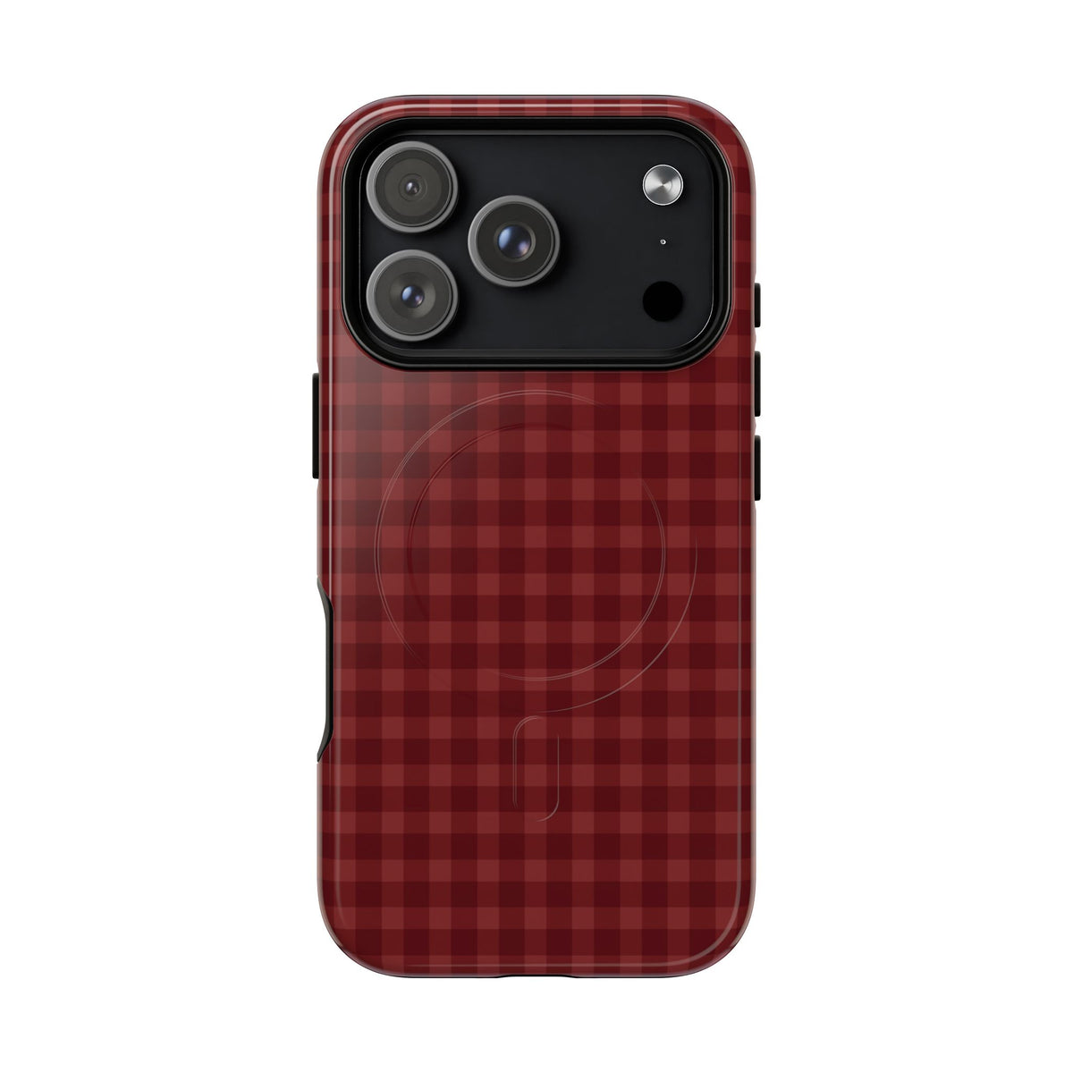 Bad Romance | Red Gingham MagSafe Case