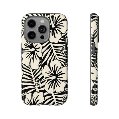 Funda para iPhone con estampado de flores tropicales de Island Girl