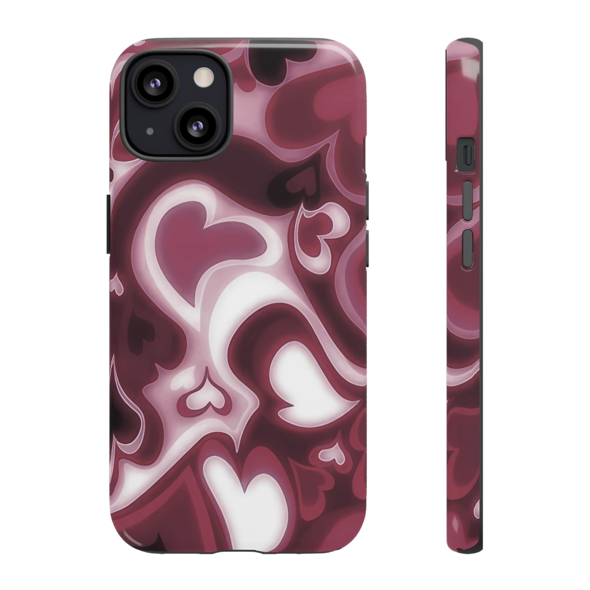 Coque iPhone Dreamy Hearts | Coque rétro Hearts