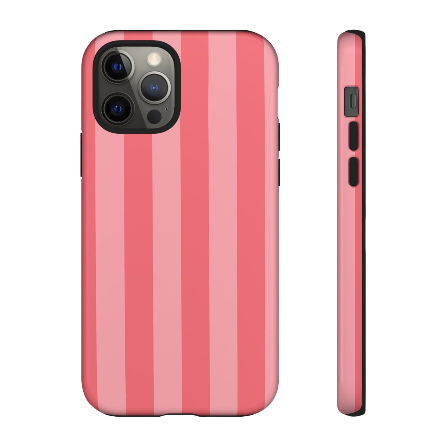 Summer in the Hamptons | Pink Striped iPhone Case