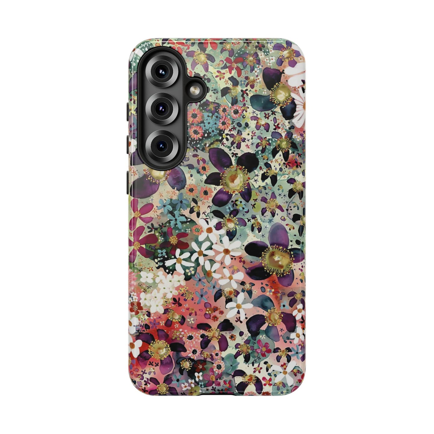 Flower Bomb | Colorful Floral Galaxy Case