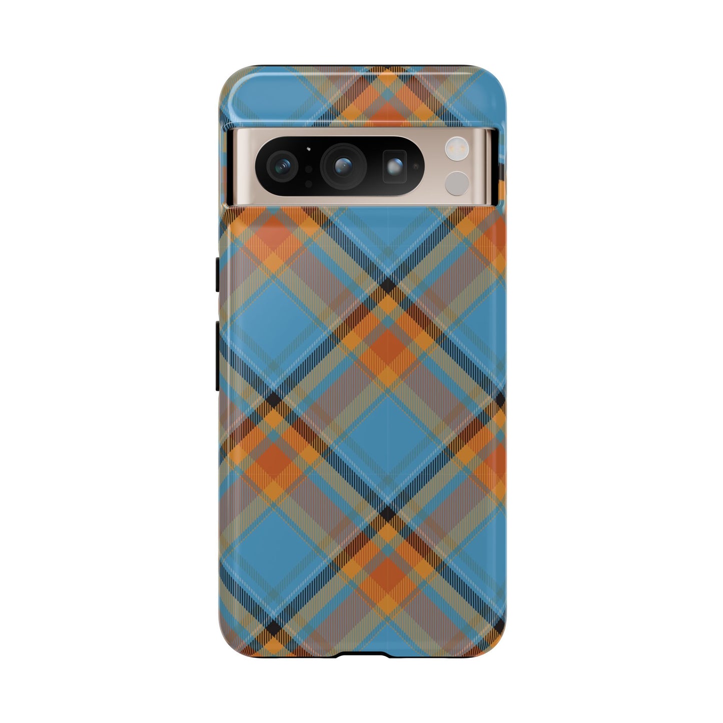 Cozy | Blue Plaid Case