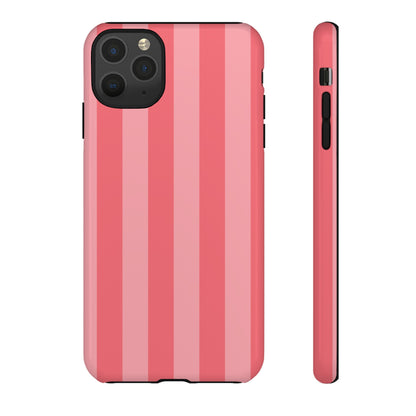 Summer in the Hamptons | Pink Striped Phone Case