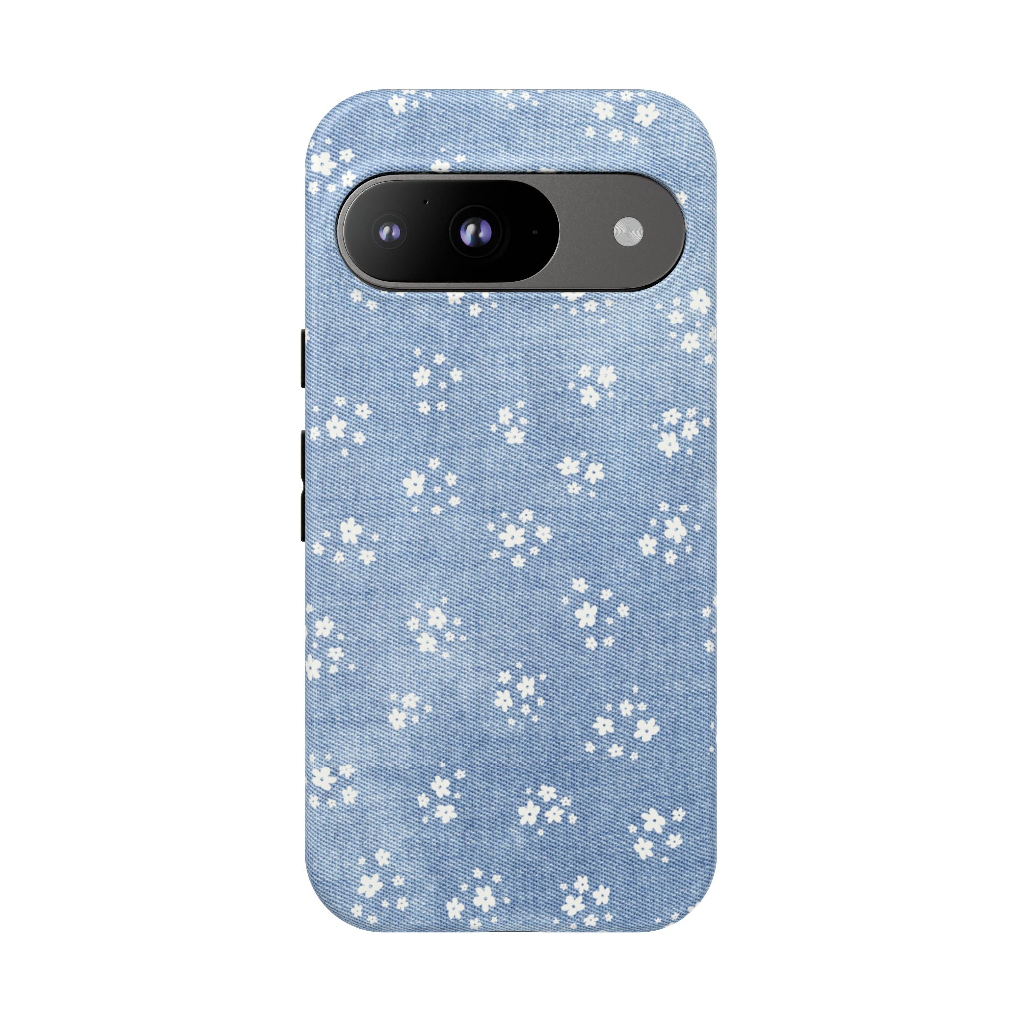 Denim Daisy Phone Case