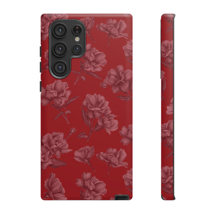 Roses Are Red | Red Floral Case