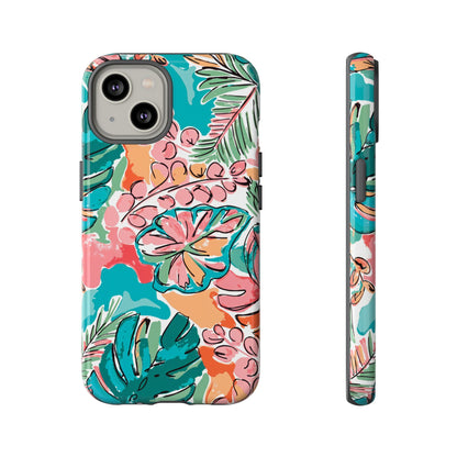 Tropical Botanical | Watercolor Botanical Case