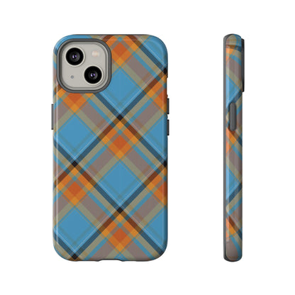 Cozy | Blue Plaid Case