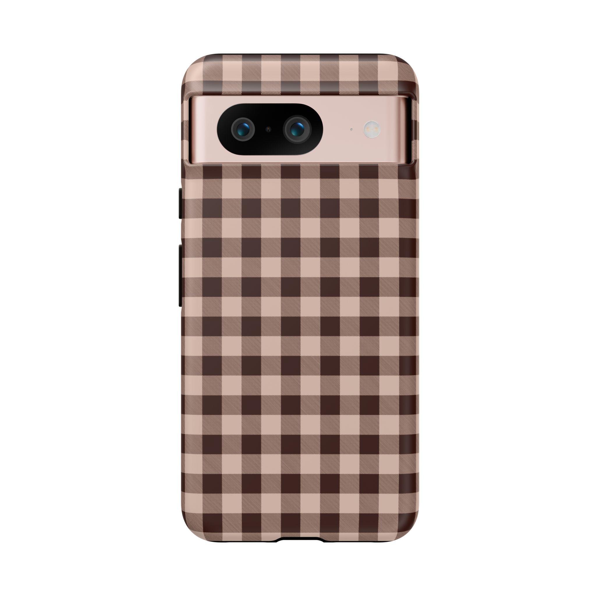 Latte Check Phone Case