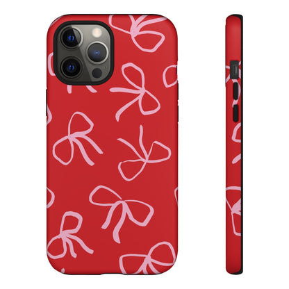 Ribbons & Bows | Red Coquette Case