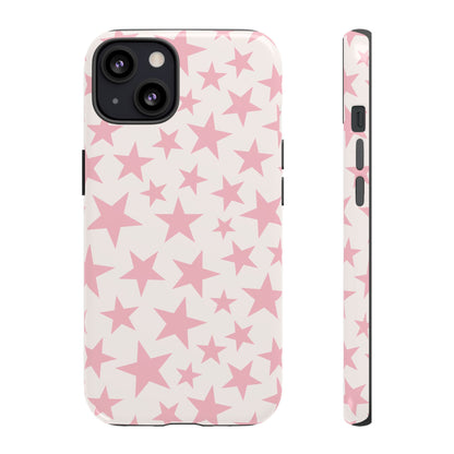 Shining Star | Pink & White Y2K Case