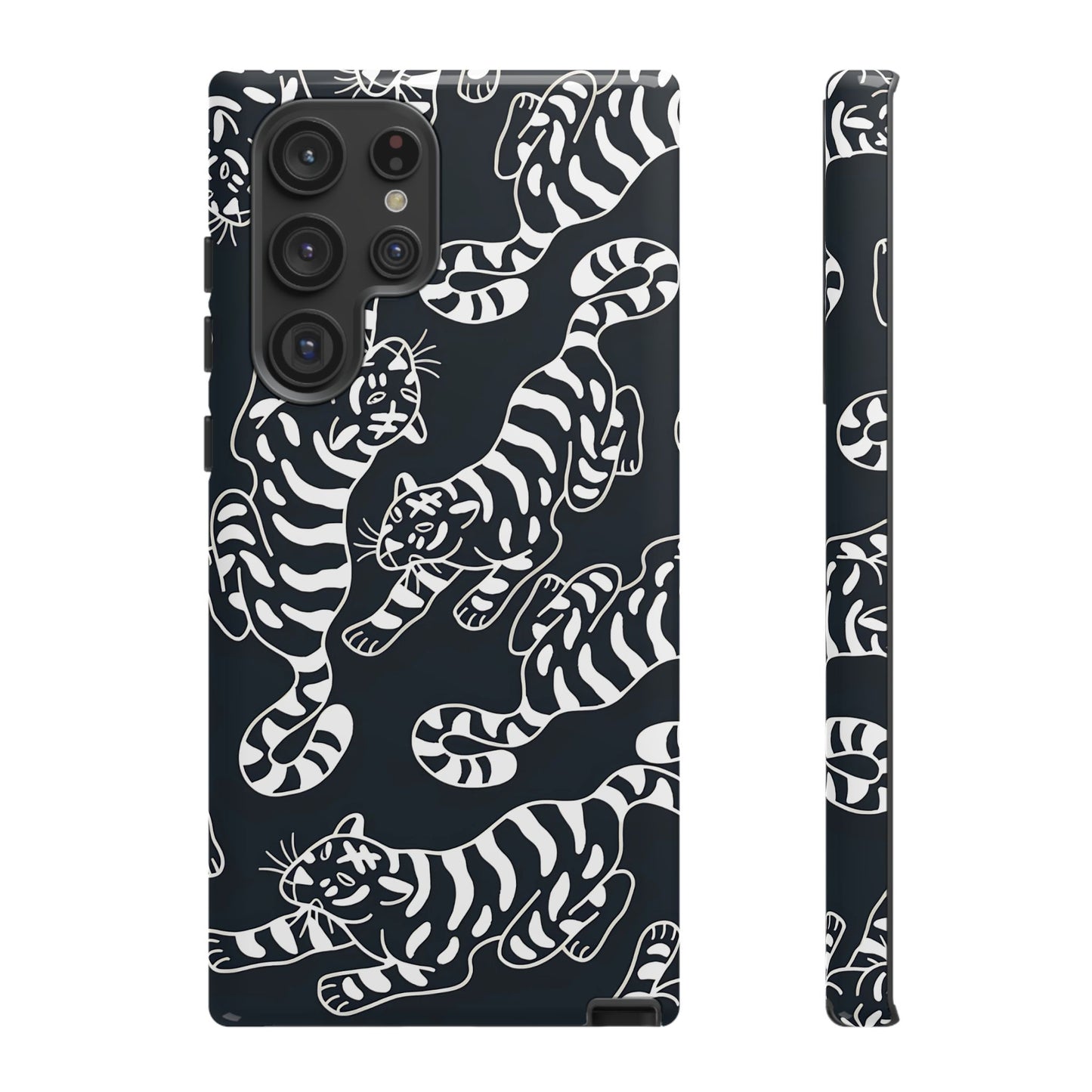 Tiger Tale | White Tiger Galaxy Case