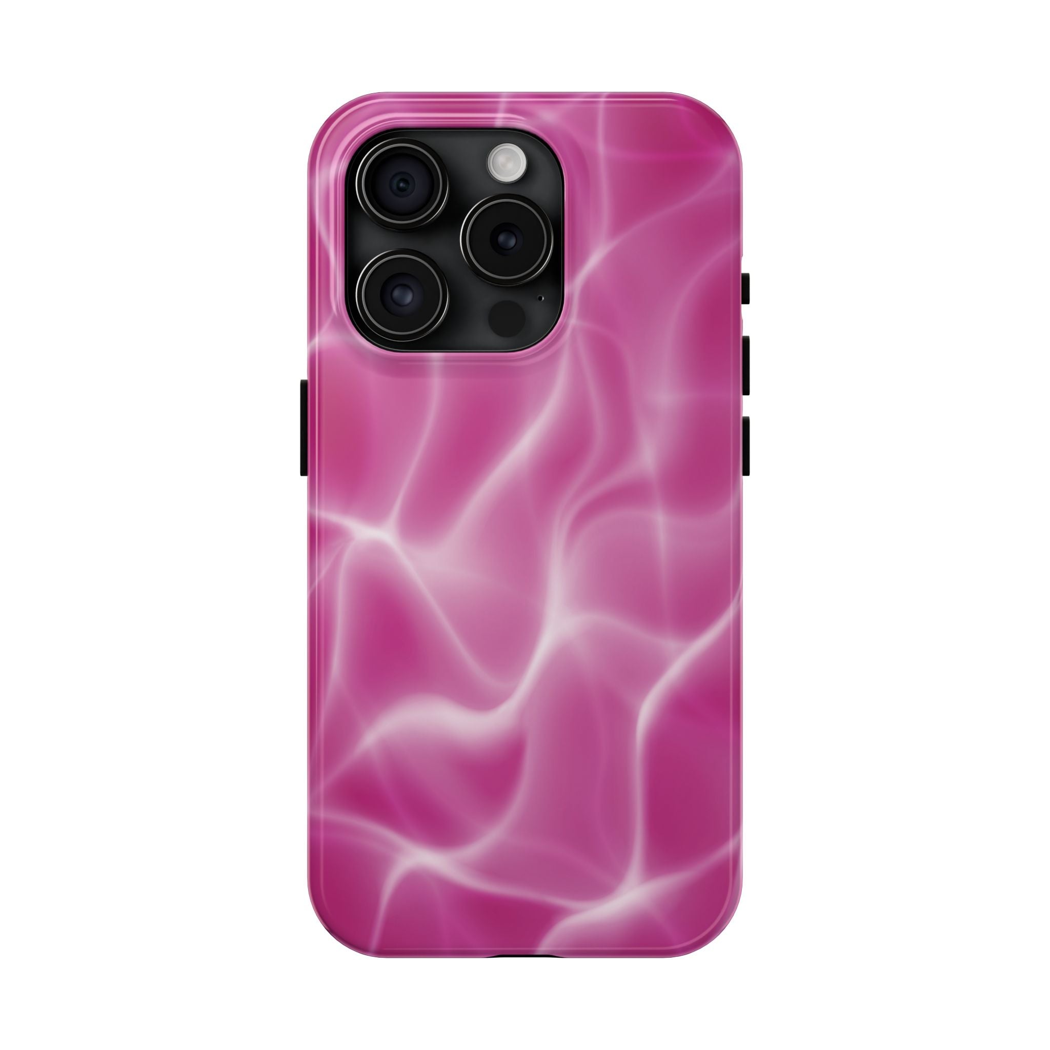 Pool Daze Pink Abstract iPhone Case