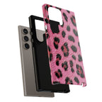 Party Animal Pink Leopard Galaxy Case