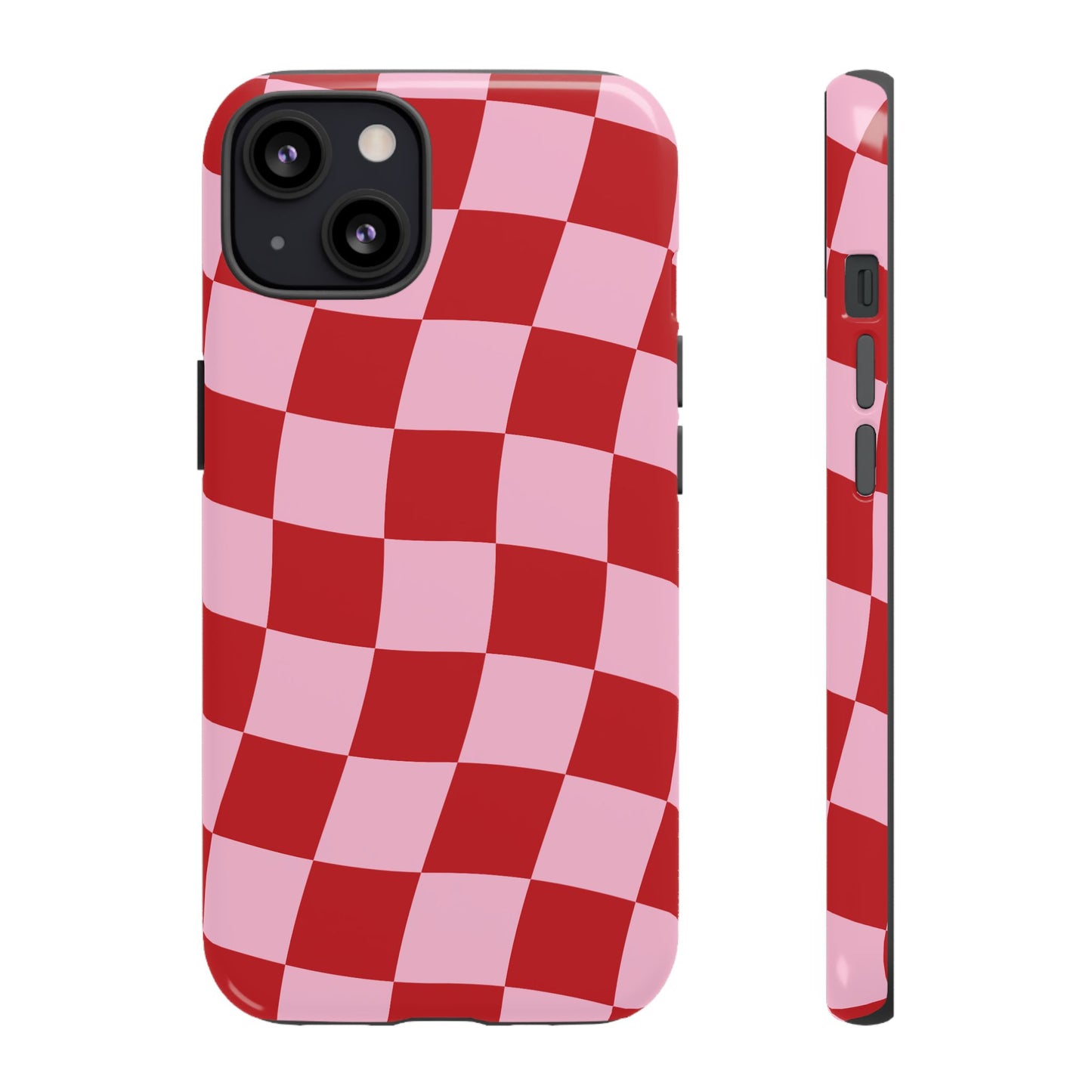 In Check | Wavy Checkerboard Case