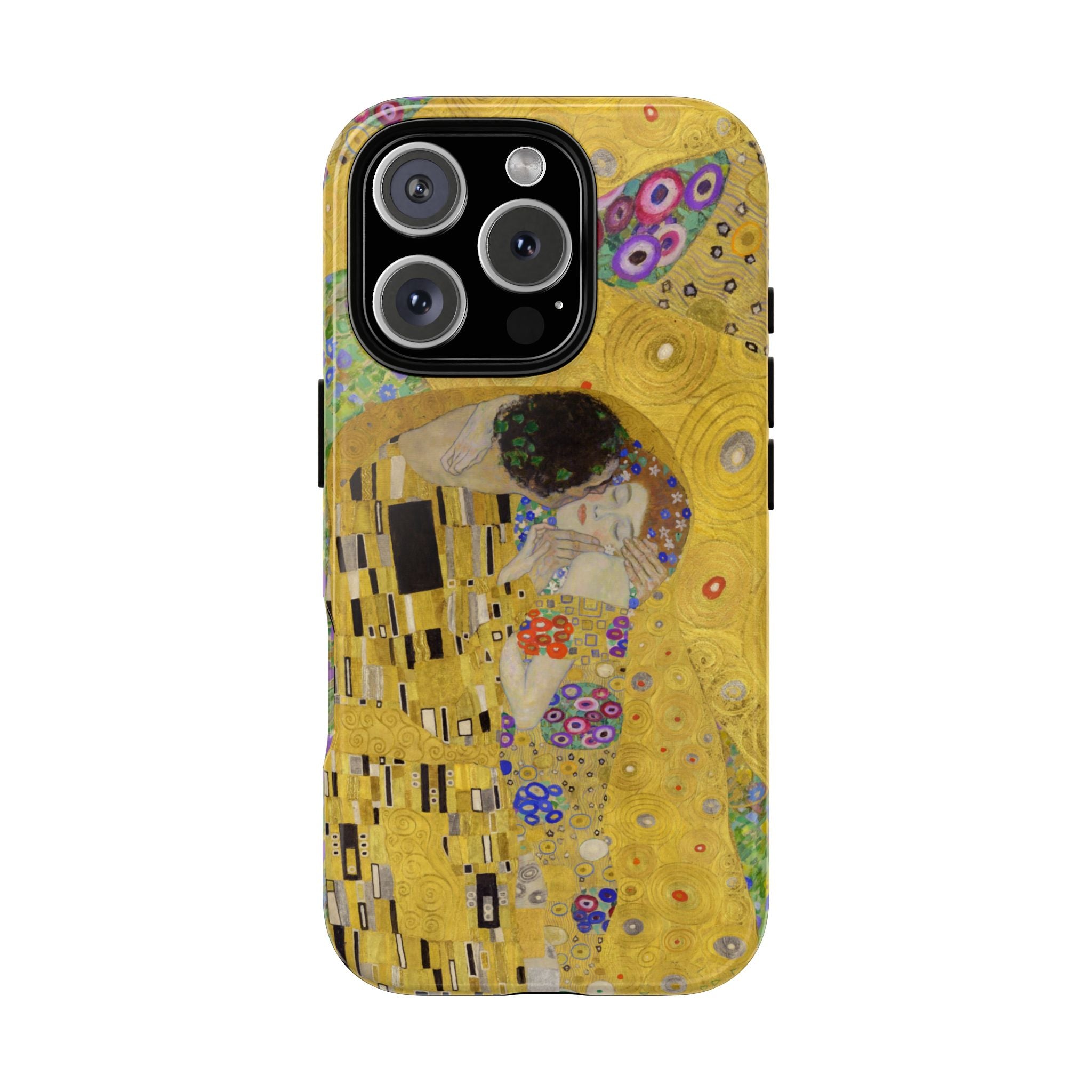 The Kiss | Klimt Collage iPhone Case