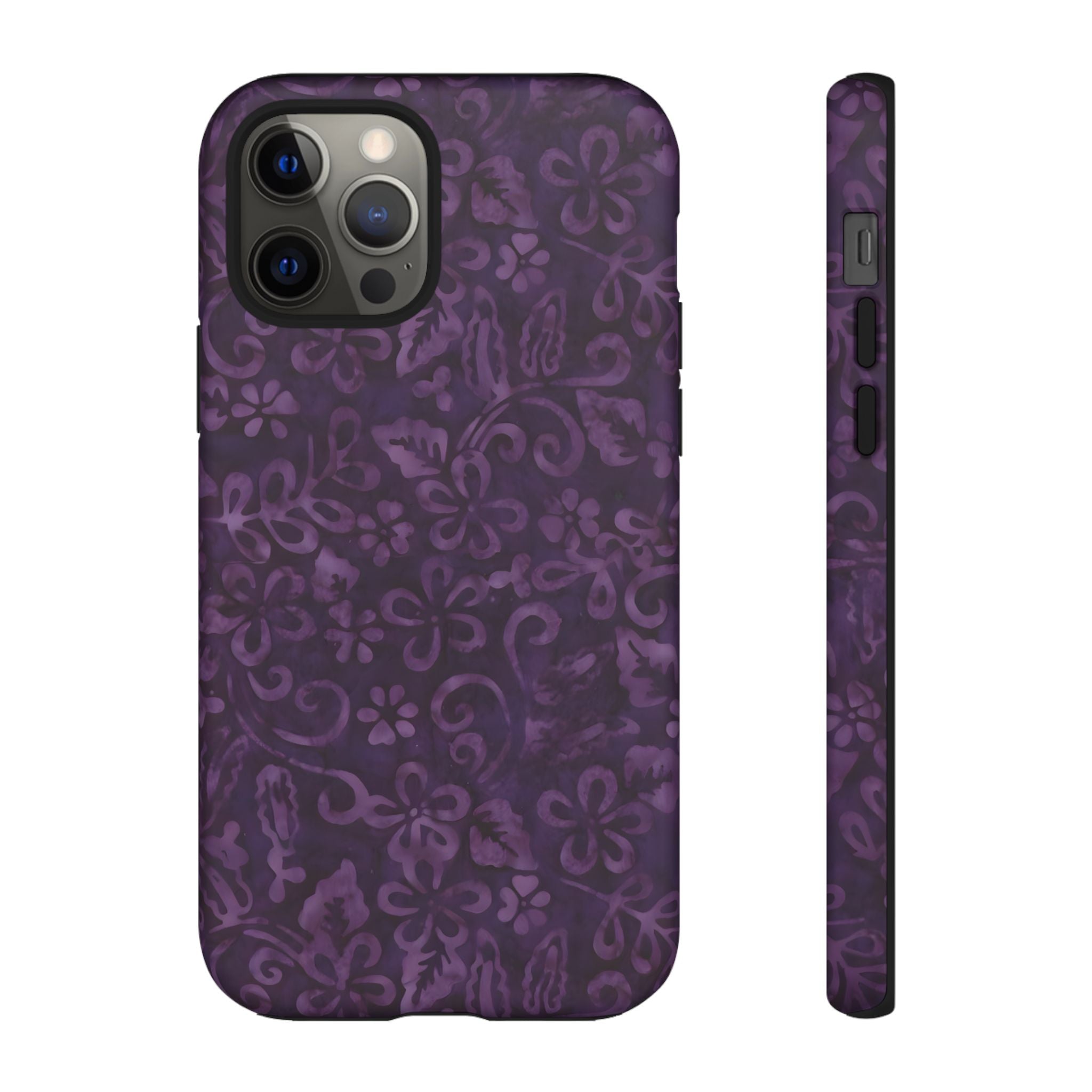 Violet Bloom iPhone Case