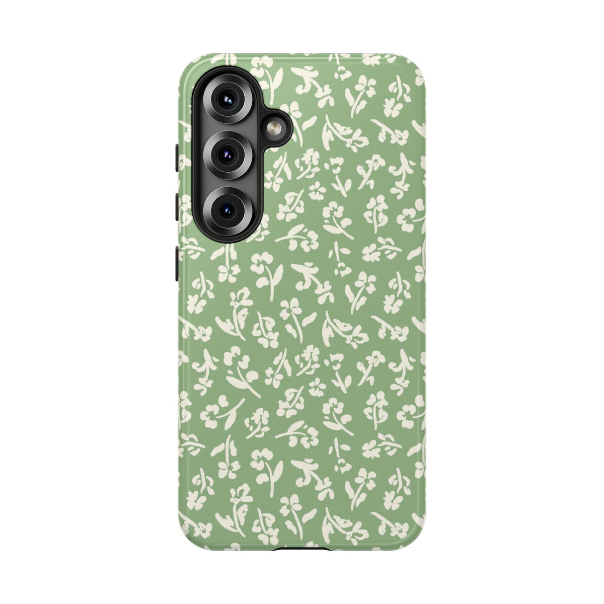 Little Things | Sage Green Ditsy Floral Galaxy Case