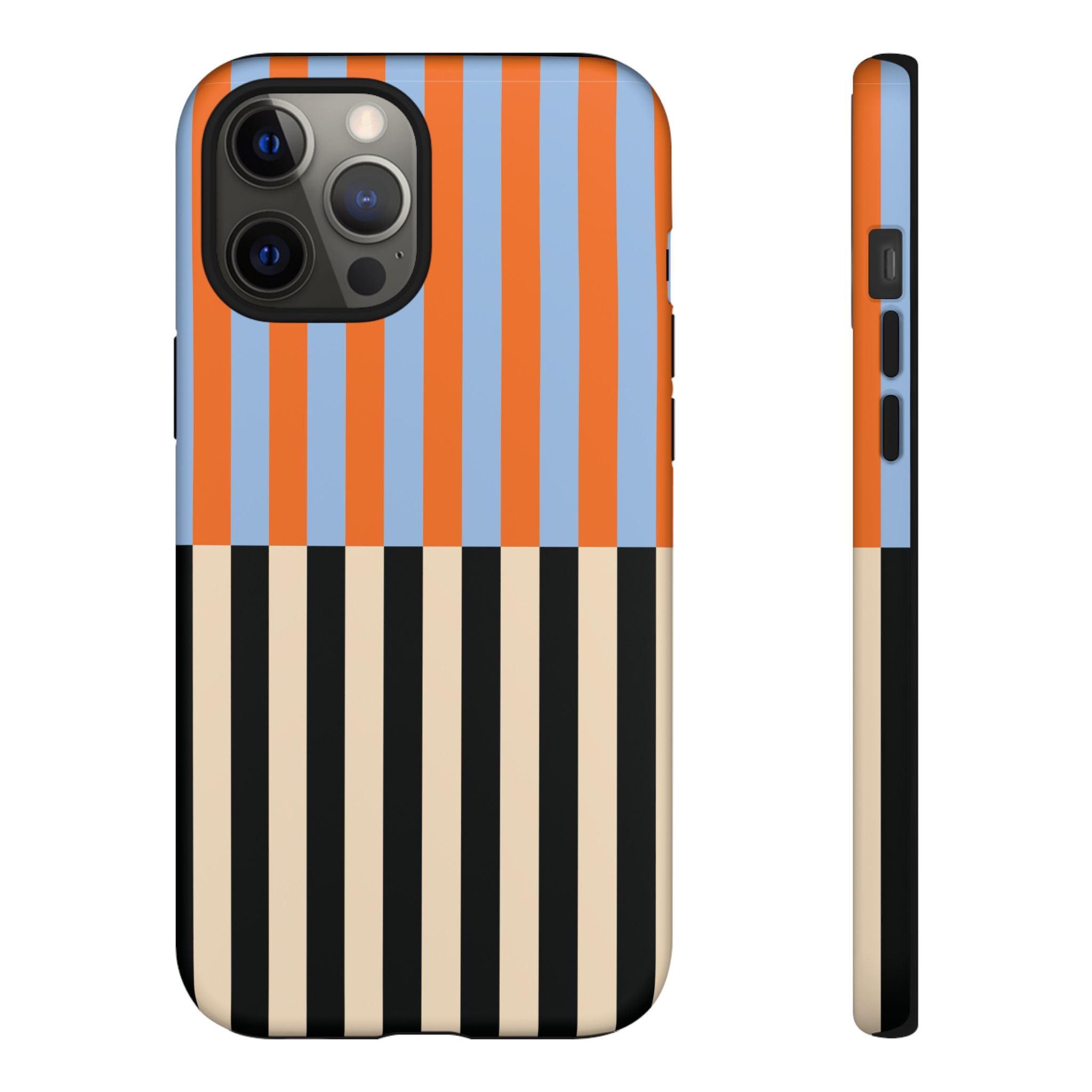 Colorblock Stripe iPhone Case