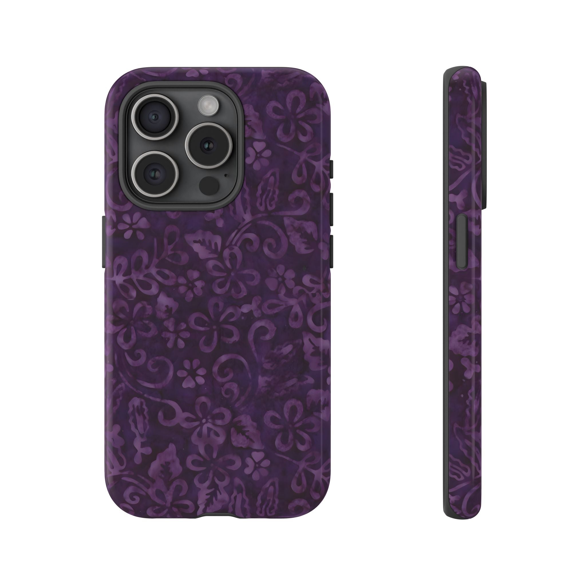 Violet Bloom iPhone Case