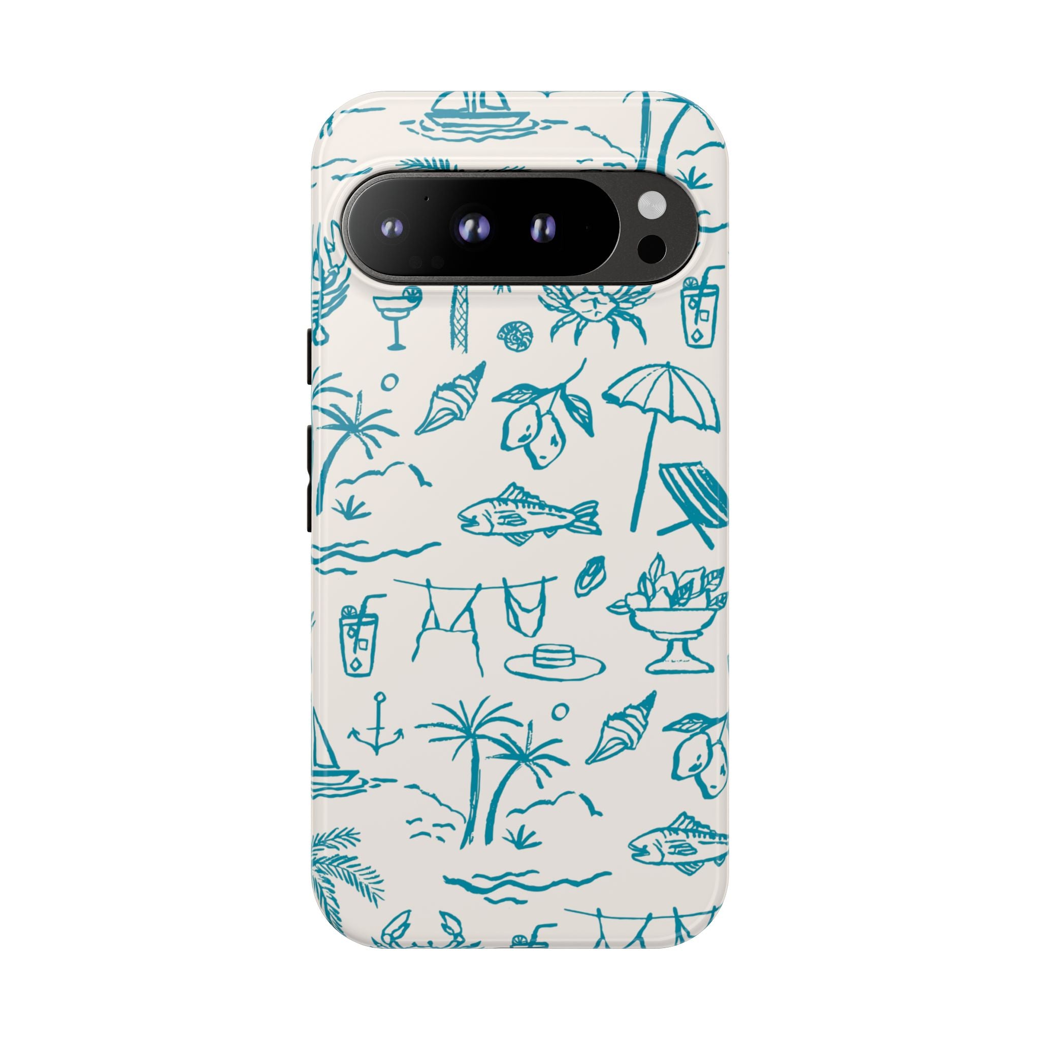 Meet Me Seaside Pixel Case