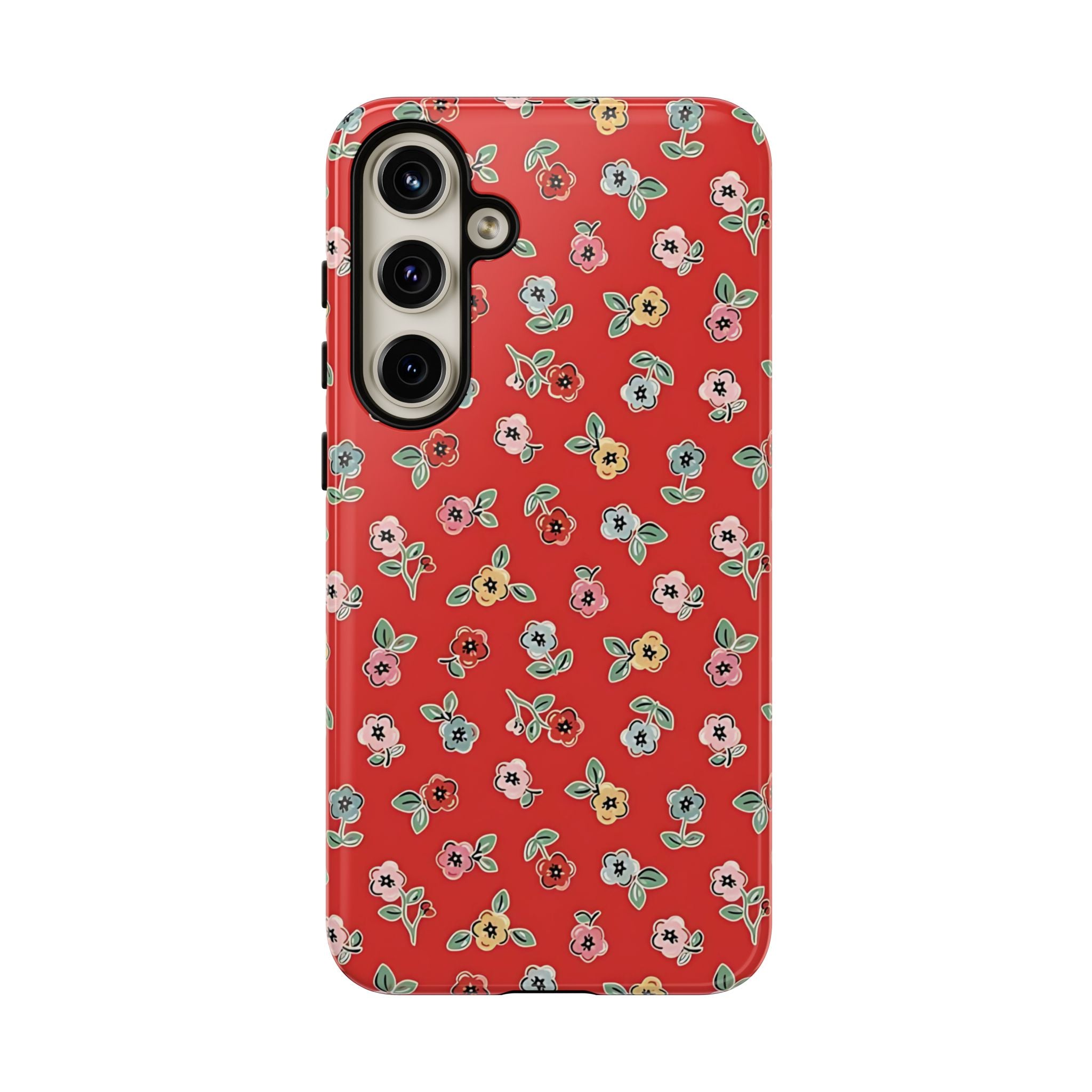 Tiny Blooms Cottagecore Floral Galaxy Case