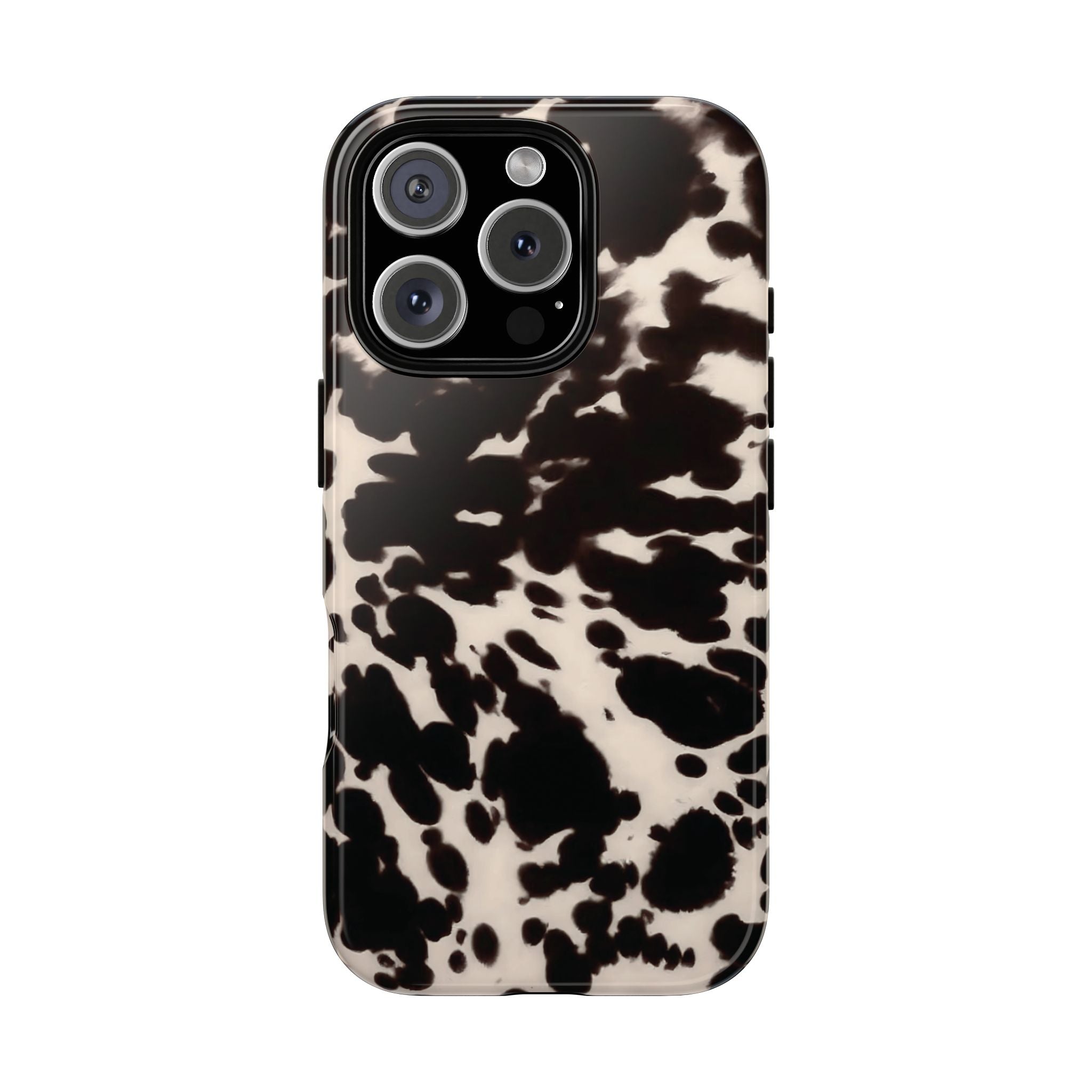 Spotted Cutie | Cow Print iPhone Case