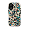 Funda MagSafe con estampado animal artístico y leopardo de ensueño