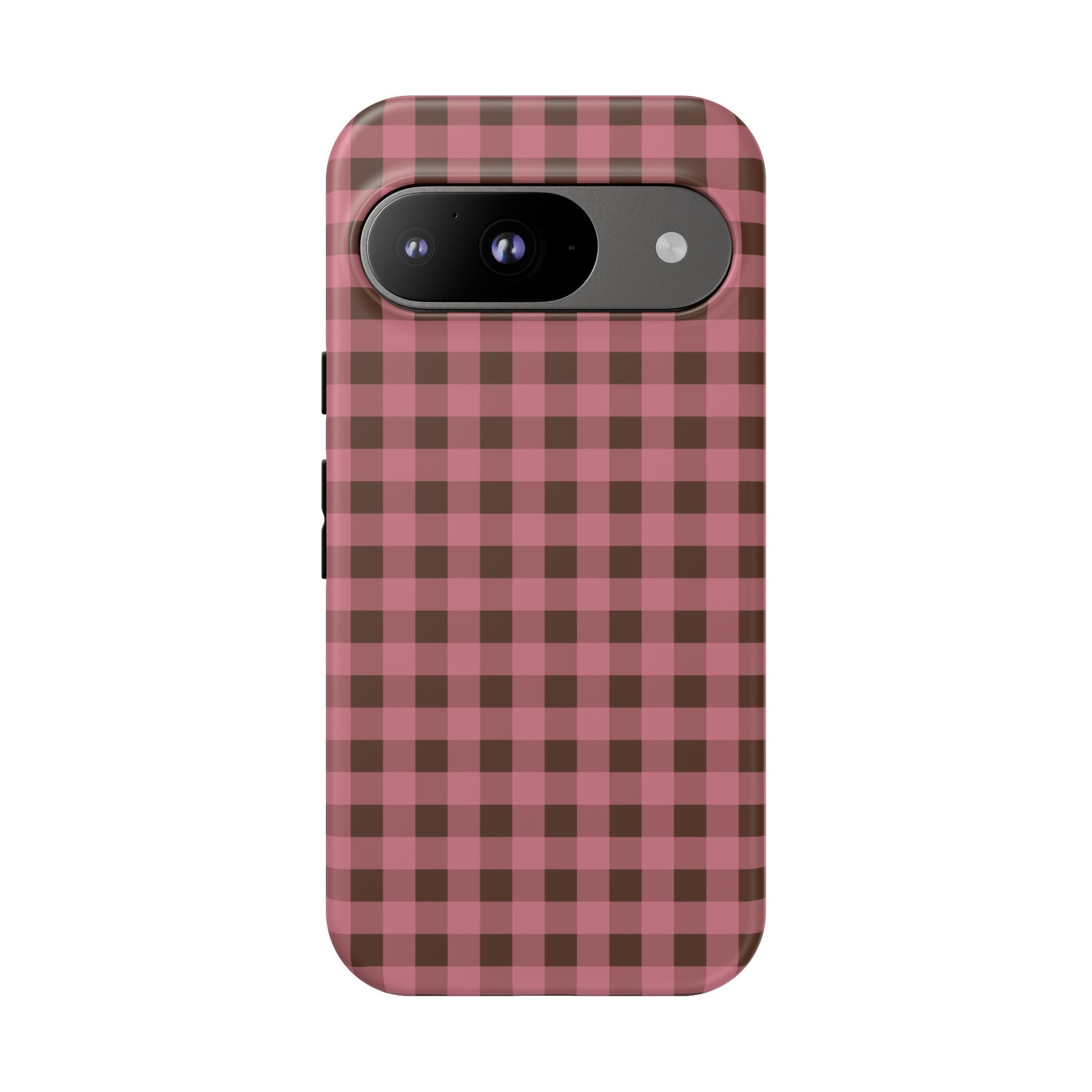 Rosy Gingham Phone Case