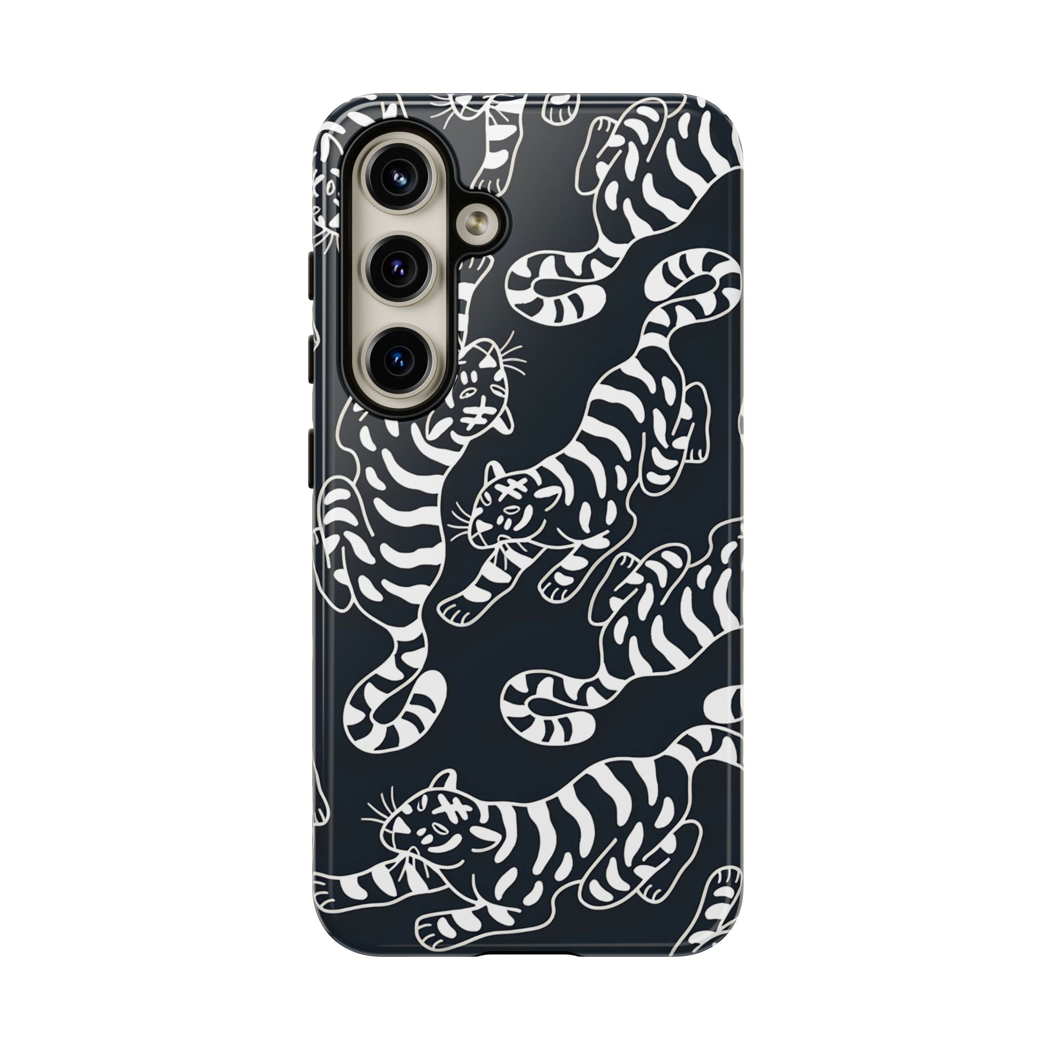 Tiger Tale White Tiger Galaxy Case