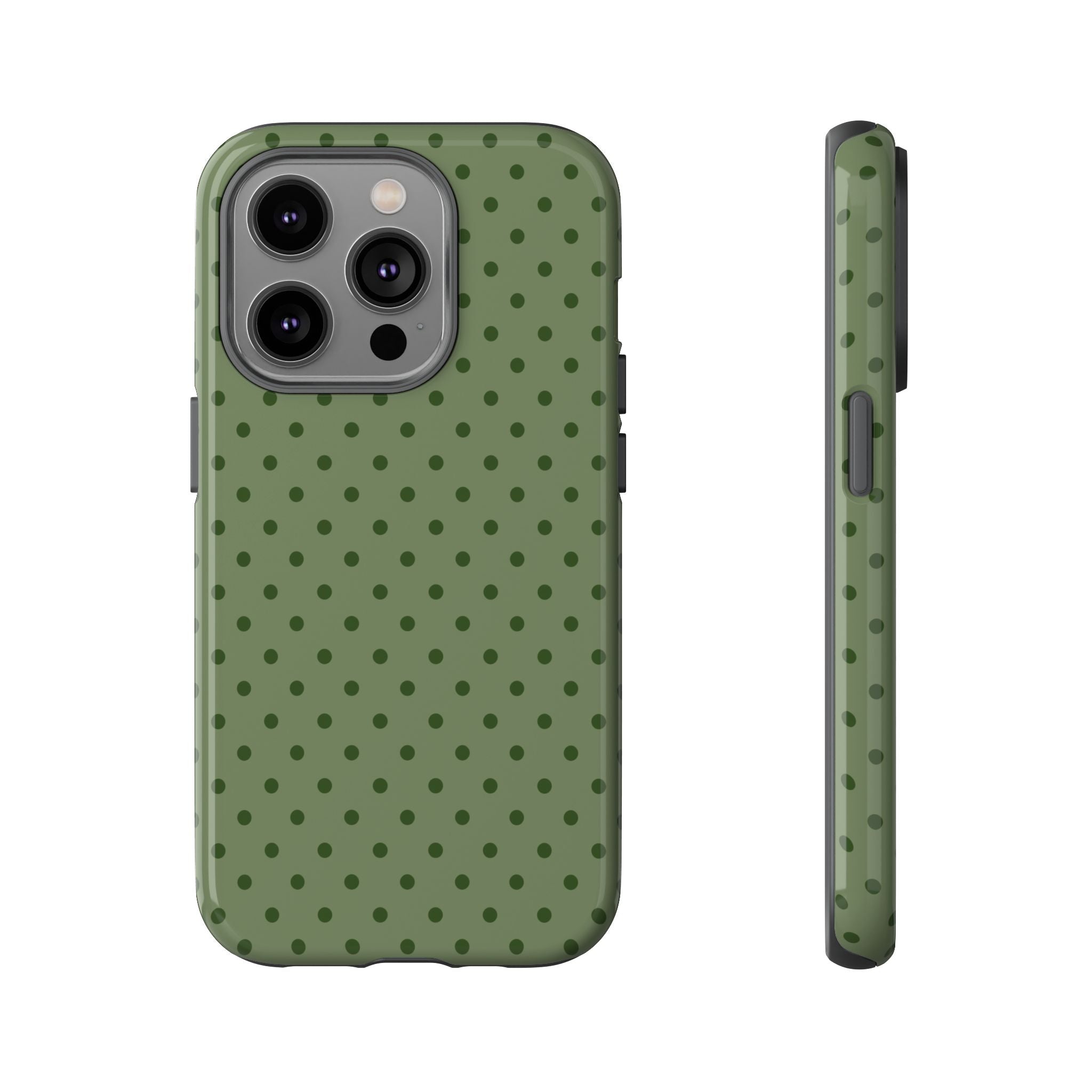 Olive Dot | iPhone Case