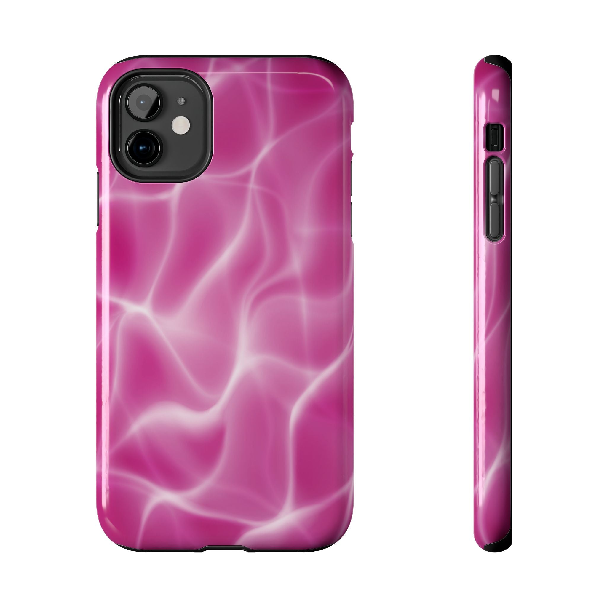 Pool Daze Pink Abstract iPhone Case
