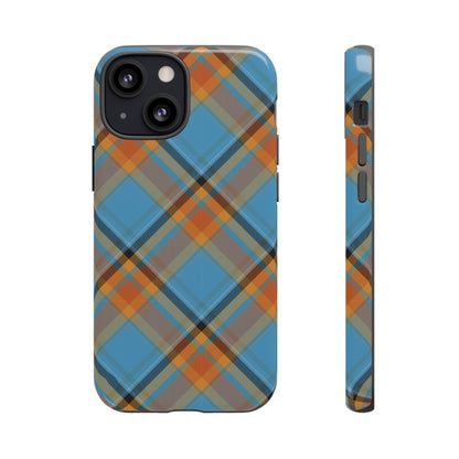 Cozy | Blue Plaid Case