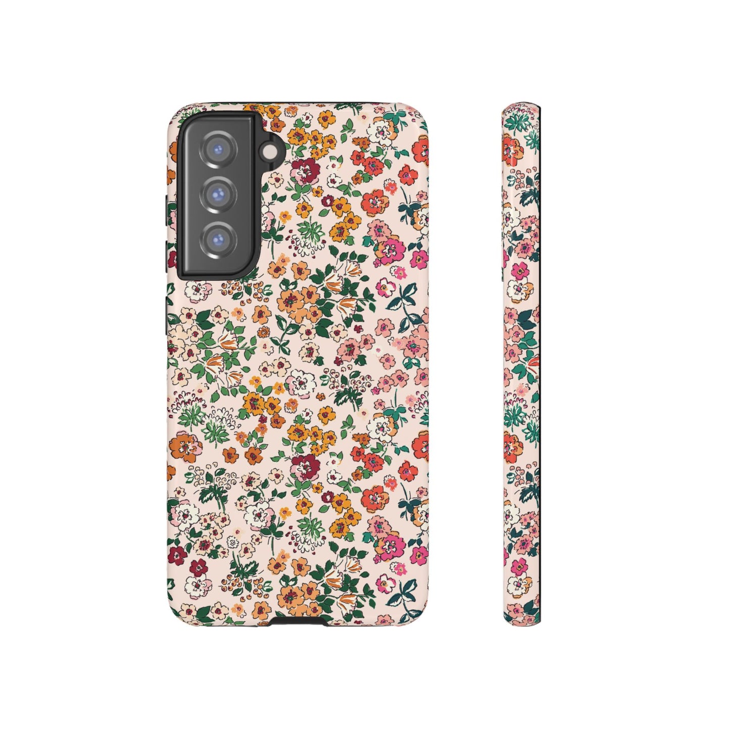 Estuche floral Galaxy con diseño de primavera 