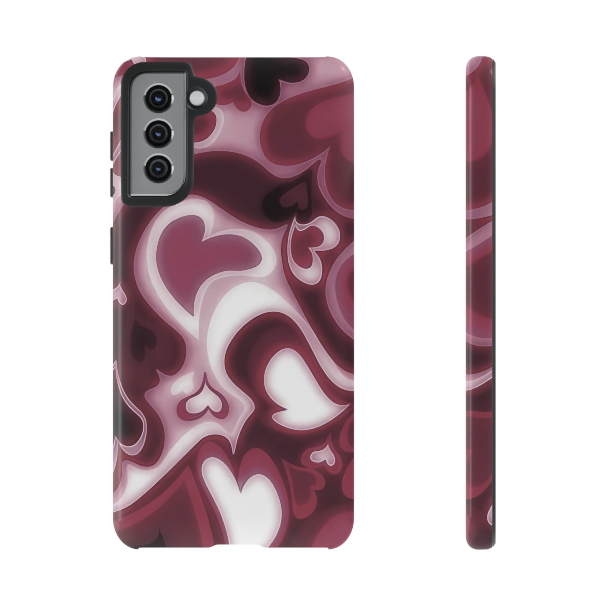 Dreamy Hearts Retro Hearts Galaxy Case